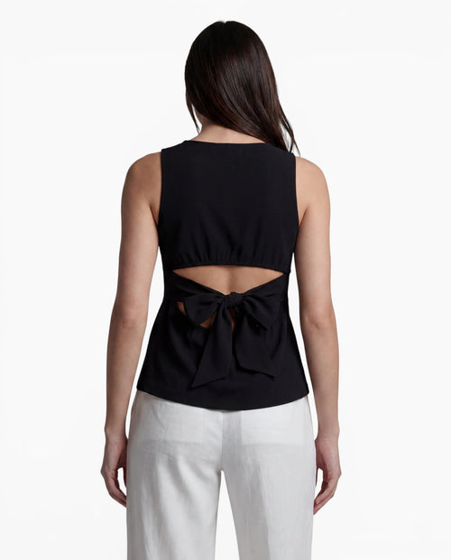 Boat Neck Bow Back Tank Top